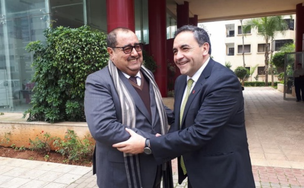 Driss Lachguar s’entretient avec une délégation parlementaire chilienne