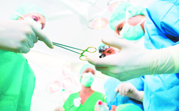 Un risque sur neuf d'infection dans la chirurgie digestive