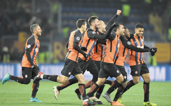 La Roma écœurée par le Shakhtar