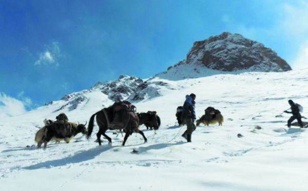 A l'ombre des pics himalayens, une vertigineuse route commerciale dédiée au troc
