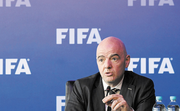 Infantino : Le Mondial-2018 ne sera pas une “guerre”