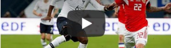 Football : des cris de singe lancés contre Dembélé et Pogba en Russie
