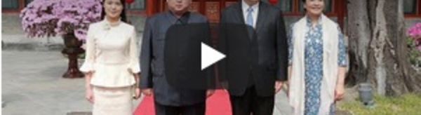 Kim Jong-Un et Ri Sol-Ju étaient bien en Chine