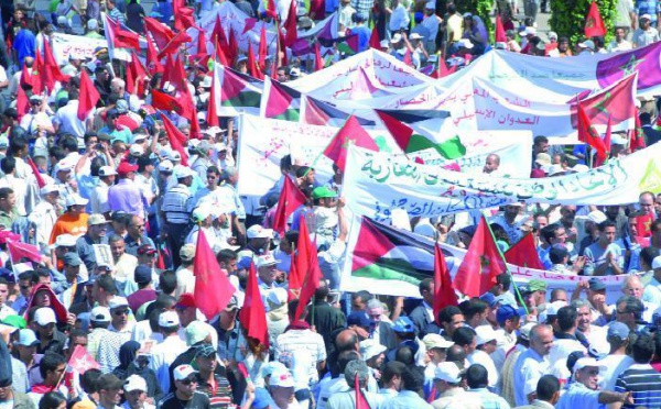 Des centaines de milliers de Marocains, toutes tendances et catégories sociales confondues, dénoncent à Rabat la barbarie israélienne