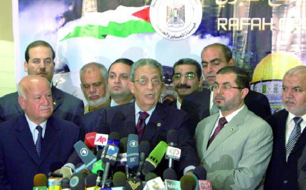 Le S.G. de la Ligue arabe réclame la fin du blocus : Amr Moussa en visite à Gaza