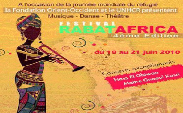 4ème édition du Festival Rabat Africa : Nass El Ghiwan et Hamid El Kasri à l’affiche
