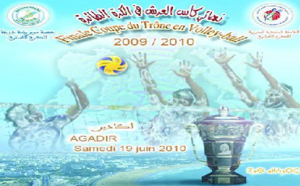 Coupe du Trône de volley-ball : CODM-FUS pour l’ultime choc