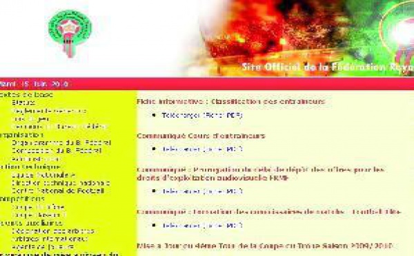 Le nouveau site fédéral tarde à voir le jour : La FRMF s’accroche à la médiocrité communicationnelle