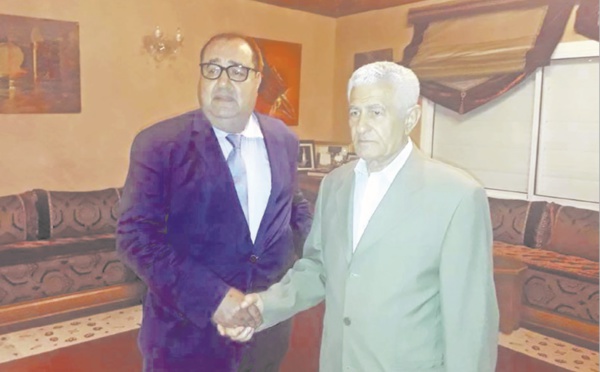 Driss Lachguar reçoit Abbas Zaki