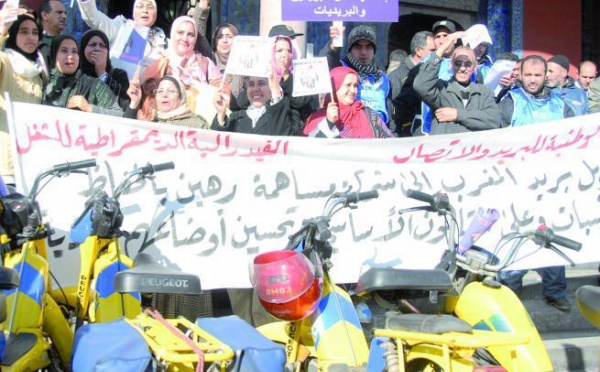 Sit-in des postiers : Véhémentes protestations contre les décisions de la direction