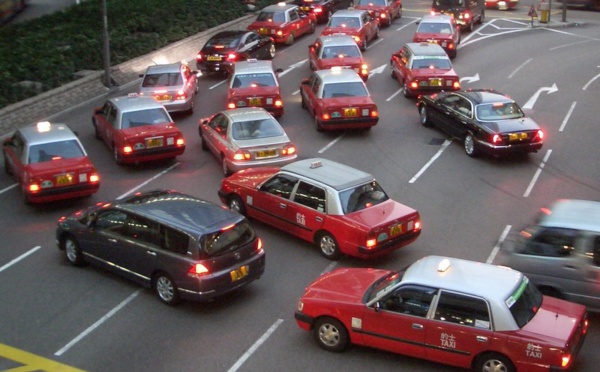 Insolite : ​ ​​​Taxi hongkongais