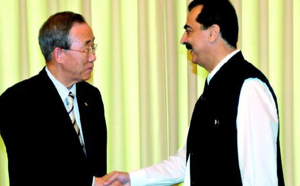 Pour une levée de fonds de 460 millions de dollars en faveur du Pakistan :  Ban Ki-moon appelle à l’aide