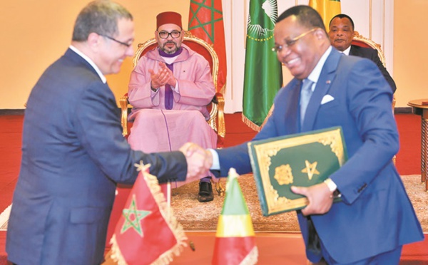 Le Maroc adopte des accords de coopération avec le Congo