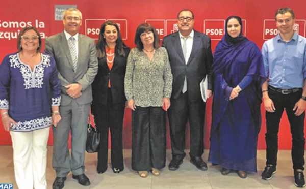 Volonté commune de l’USFP et du PSOE d’institutionnaliser leurs relations bilatérales