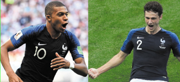 Mbappé et Pavard, la jeunesse au pouvoir chez les Bleus