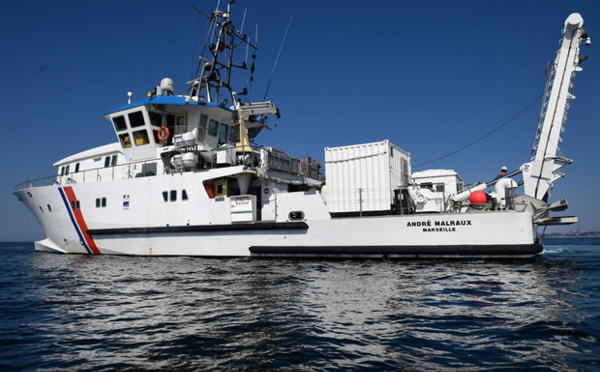 En France, des fonds marins passés au peigne fin à la recherche d’une épave mythique