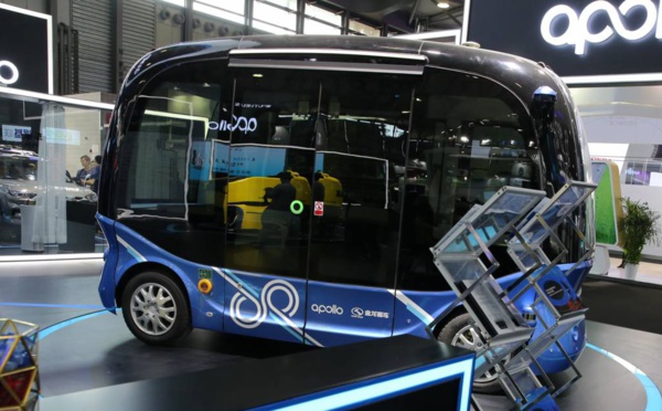 Baidu lance des  minibus autonomes en Chine