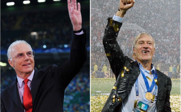 Bienvenue au club !", lance  Beckenbauer à Deschamps