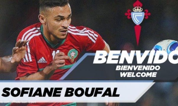Boufal prêté au Celta de Vigo