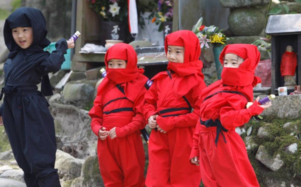 Insolite : ​Apprentis ninjas !