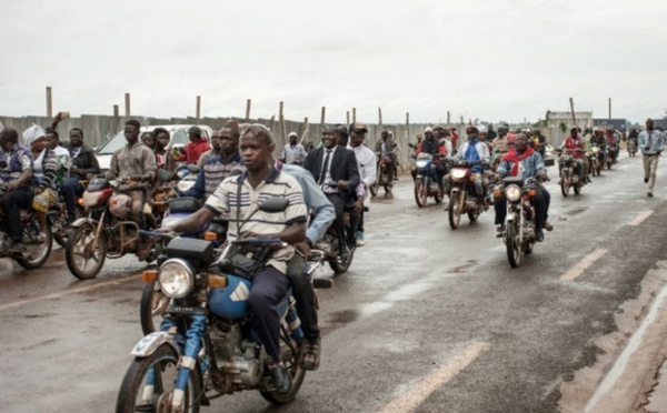 Les moto-taxis de Bangui sur la sellette