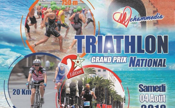 Sadik Mehdi et Rahmani Oumaima vainqueurs de la 2ème  étape du GP national du triathlon