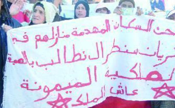 Trois blessés dans une manifestation à Hay Mohammadi : Les anciens habitants des Carrières Centrales montent au créneau