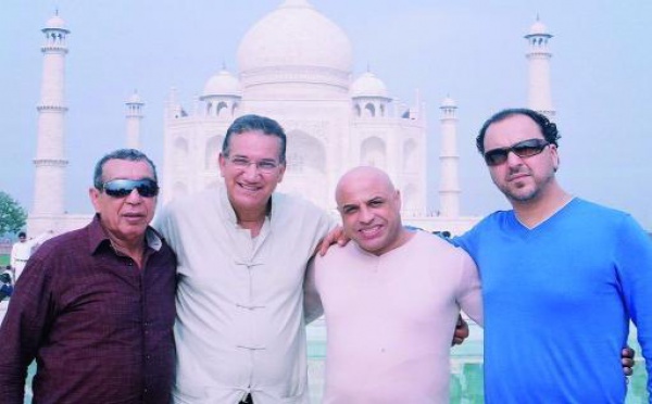 Haj Younès, Karim Qamari, Amir Ali et Hassan Bacha, un quartet qui a fait sensation en Inde