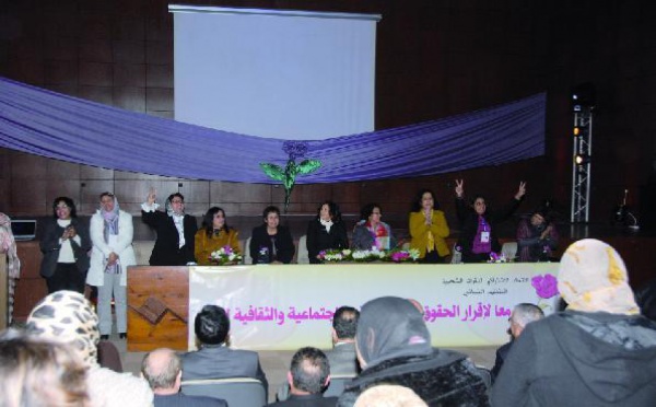 6ème Congrès de la femme ittihadie :  Les militantes ont élu leur Conseil national en rangs soudés