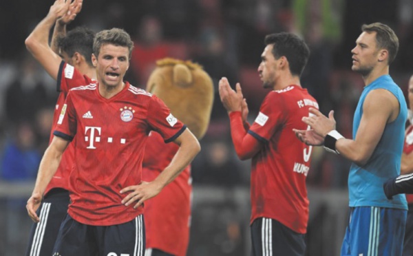 Bundesliga : Le Bayern puni pour son manque de réalisme