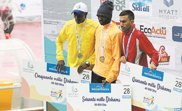 Suprématie kényane au marathon de Casablanca