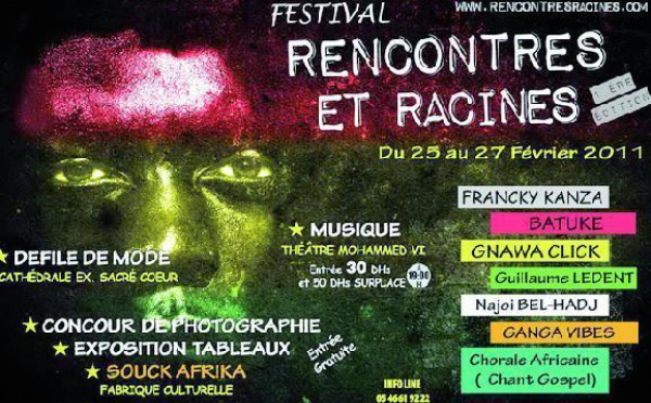 1ère édition du Festival «Rencontres et Racines» : Casablanca aux couleurs africaines