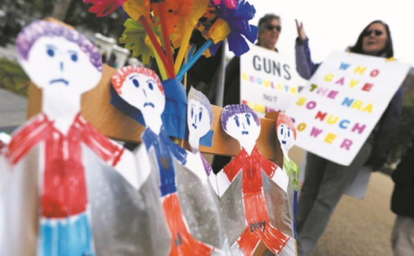 Armes à feu: 75.000 enfants et adolescents américains aux urgences en neuf ans