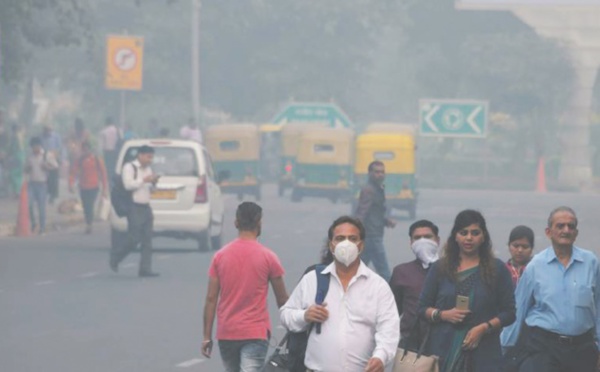 La pollution de l'air de Delhi, la mort à petit feu