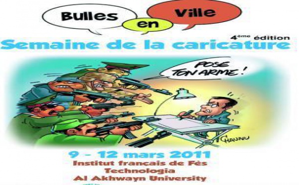 Quatrième Semaine de «Bulles en ville» : La caricature francophone à l’honneur à Fès