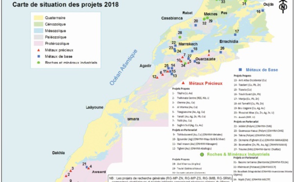 L'expérience marocaine dans le secteur minier en exergue au Caire