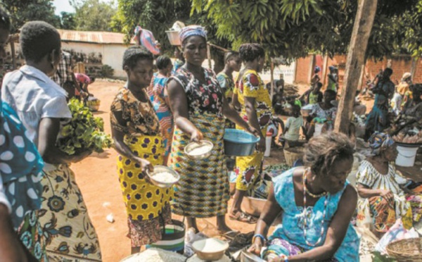 Au marché de Togoville, le troc est roi, pas l'argent