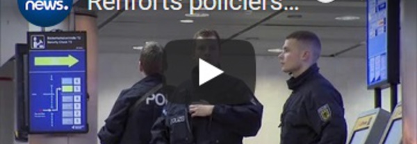 Renforts policiers dans des aéroports allemands