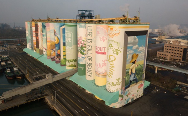 Insolite : Silos à grains