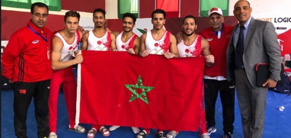 Distinction de la sélection marocaine au Championnat arabe de gymnastique