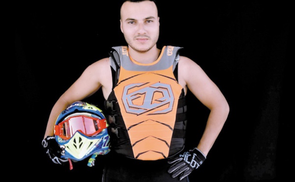 Cérémonie en l'honneur du champion du monde de jet-ski Yahya Rammah