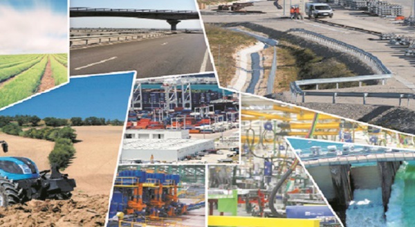 Accroissement du montant des investissements publics entre 2011 et 2019