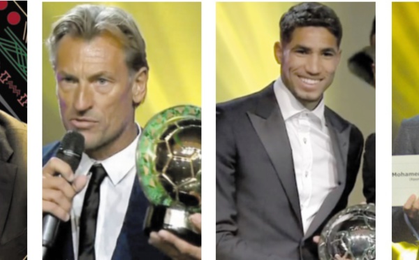 Le Maroc sous les feux de la rampe aux CAF Awards