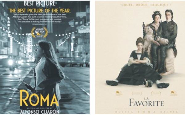 “Roma” et “La Favorite” en tête des nominations aux Oscars