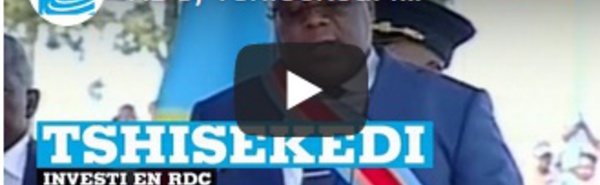 RDC, Tshisekedi investi
