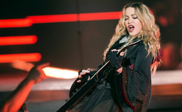 Retour sur scène de Madonna