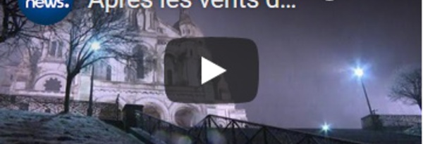 Après les vents de la tempête Gabriel, la neige et la pluie