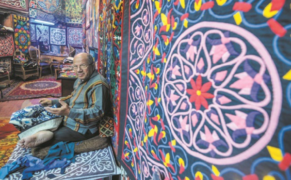 Au Caire, les derniers artisans de l'ancestral “khayamiya” égyptien
