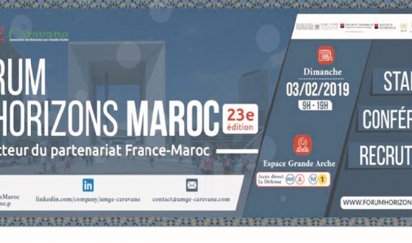 Tenue à Paris du Forum Horizons Maroc
