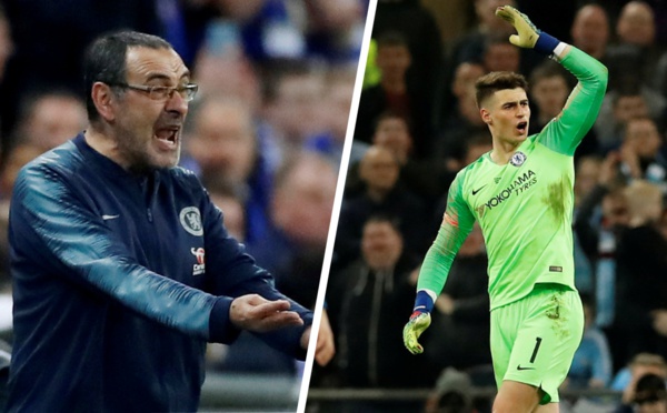 Sarri encore plus en difficulté après l'incident avec Kepa